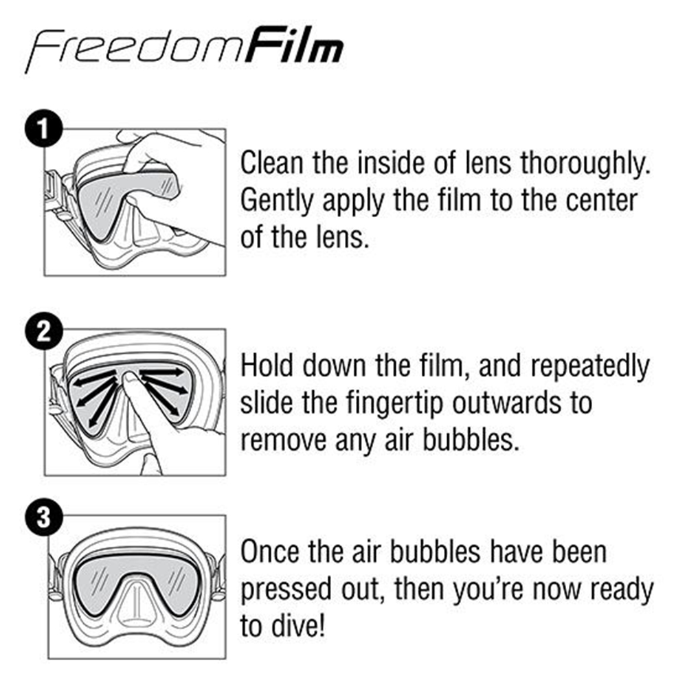 Tusa Anti-Fog Film 1 Lens - Image 2