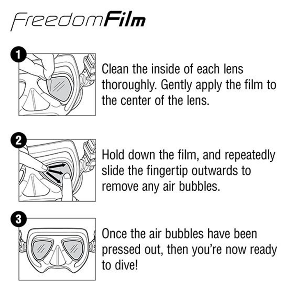 Tusa Anti-Fog Film 2 Lenses - Image 2