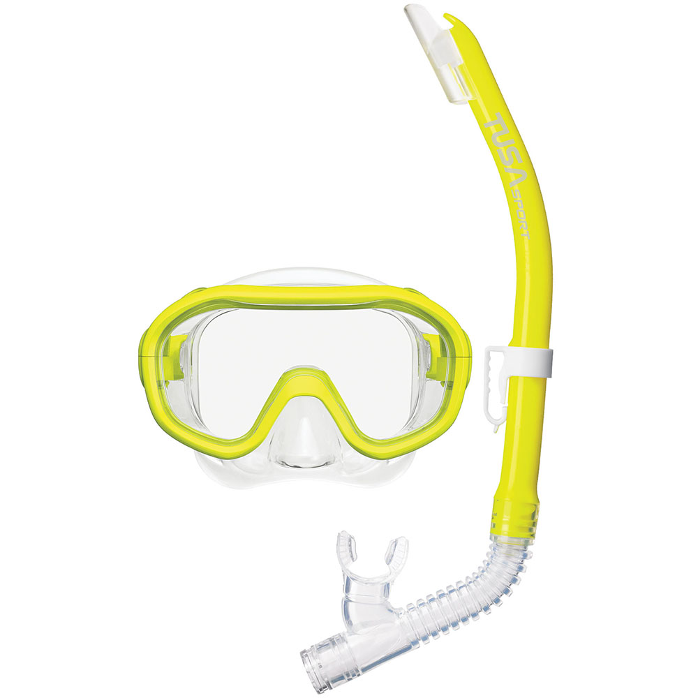 Tusa Deluxe Silicone Junior Mask and Snorkel Set - Image 4