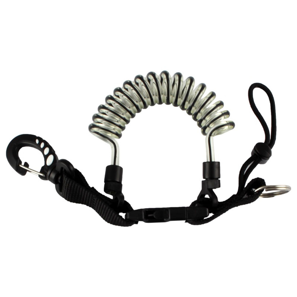 Coiled Lanyard with Swivel - Image 2