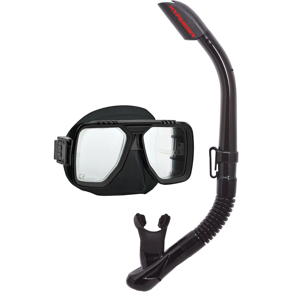 Tusa Deluxe Silicone Mask and Snorkel Set - Image 2