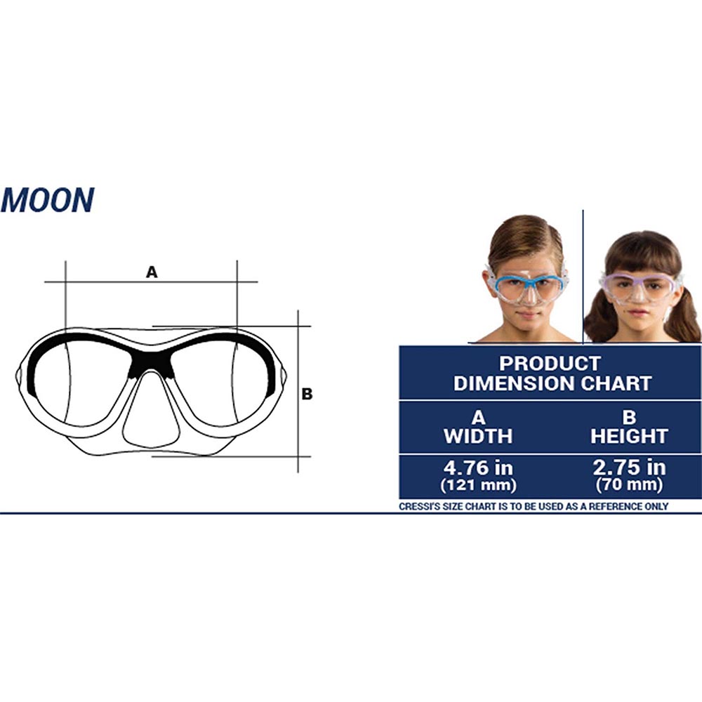Cressi Mask Moon Kids - Image 12