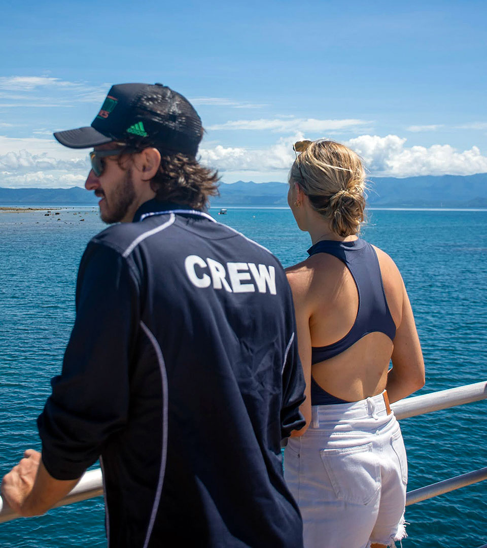 Snorkellers, <b>introductory divers</b> and certified divers can <b>experience the Reef together. </b>