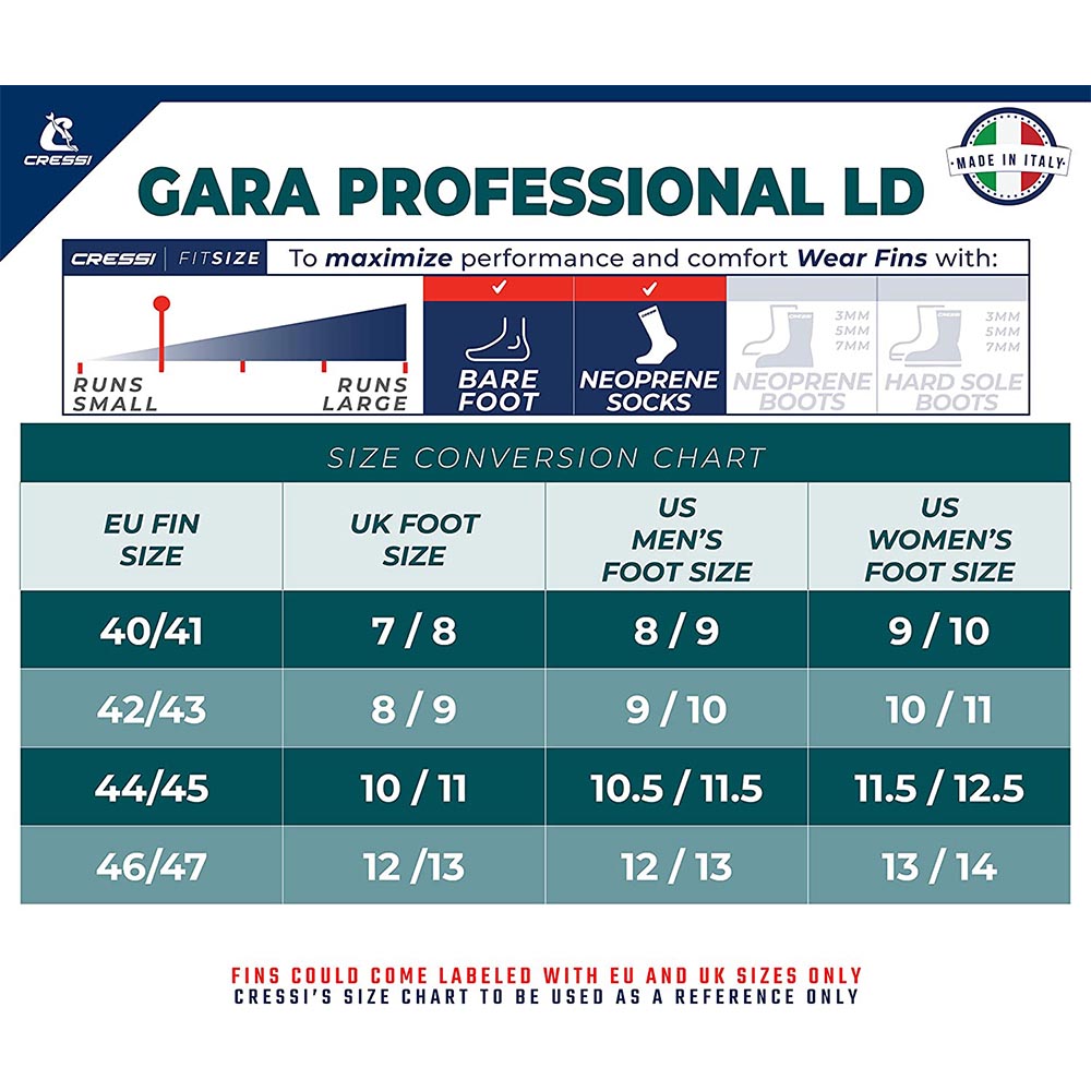 Cressi Pro Freedive | Snorkel Fins - Image 7